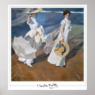 Joaquín Sorolla Zedign Art Poster #19