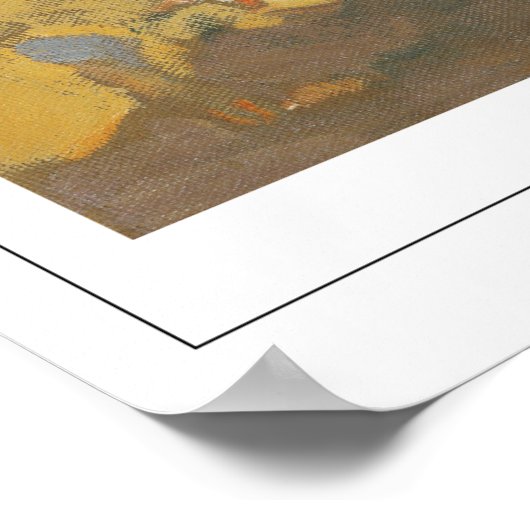 Joaquín Sorolla Zedign Art Poster #2 (Hoek)