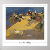 Joaquín Sorolla Zedign Art Poster #2 (Voorkant)