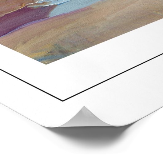 Joaquín Sorolla Zedign Art Poster #21 (Hoek)