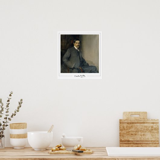 Joaquín Sorolla Zedign Art Poster #24 (Keuken)