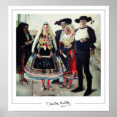 Joaquín Sorolla Zedign Art Poster #3 (Voorkant)