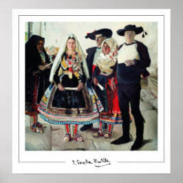 Joaquín Sorolla Zedign Art Poster #3