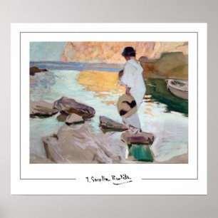 Joaquín Sorolla Zedign Art Poster #364