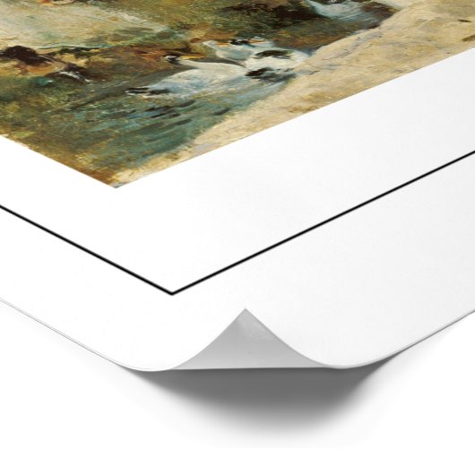 Joaquín Sorolla Zedign Art Poster #442 (Hoek)