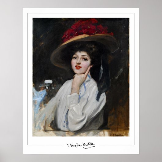 Joaquín Sorolla Zedign Art Poster #447 (Voorkant)