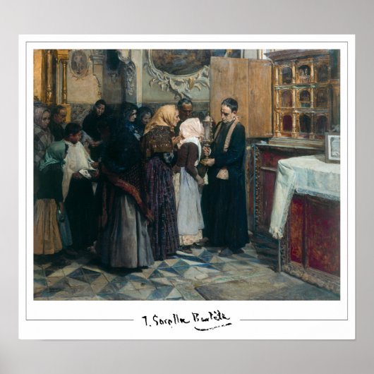 Joaquín Sorolla Zedign Kunstposter #10 Poster (Voorkant)