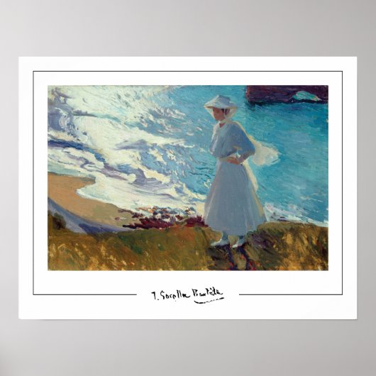 Joaquín Sorolla Zedign Kunstposter #478 Poster (Voorkant)