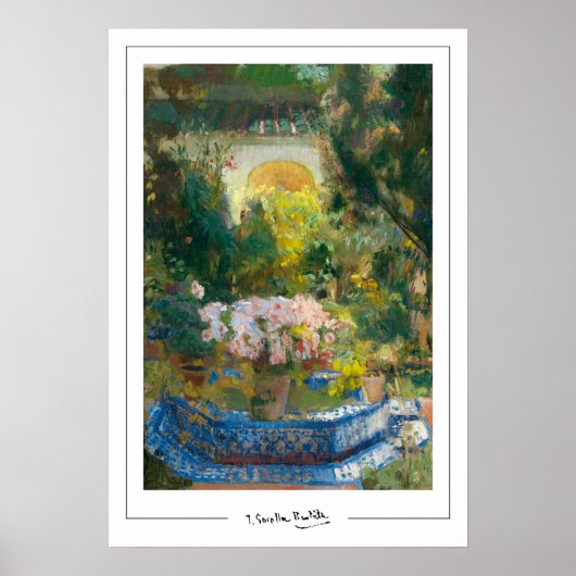 Joaquín Sorolla Zedign Kunstposter #4 Poster (Voorkant)