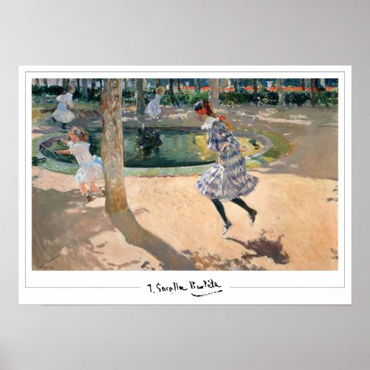 Joaquín Sorolla Zedign Kunstposter #6 Poster (Voorkant)