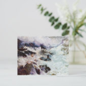 Joaquín Sorolla - Zee en rotsen - Jávea Briefkaart (Staand voorkant)