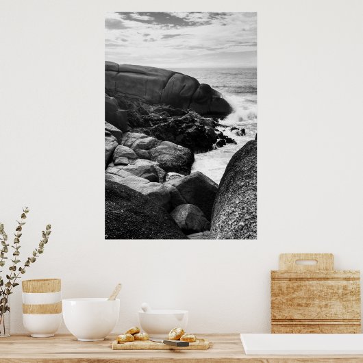 Joaquina - pedras1 poster (Keuken)