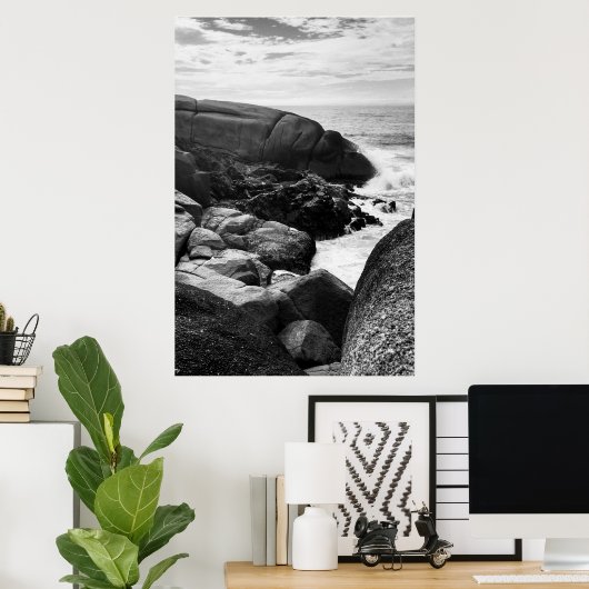 Joaquina - pedras1 poster (Thuiskantoor)