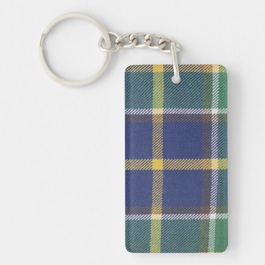 Joas, William (Persoonlijk) Tartan Sleutelhanger (Voorkant)