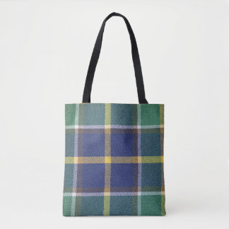 Joas, William (Persoonlijk) Tartan Tote Bag