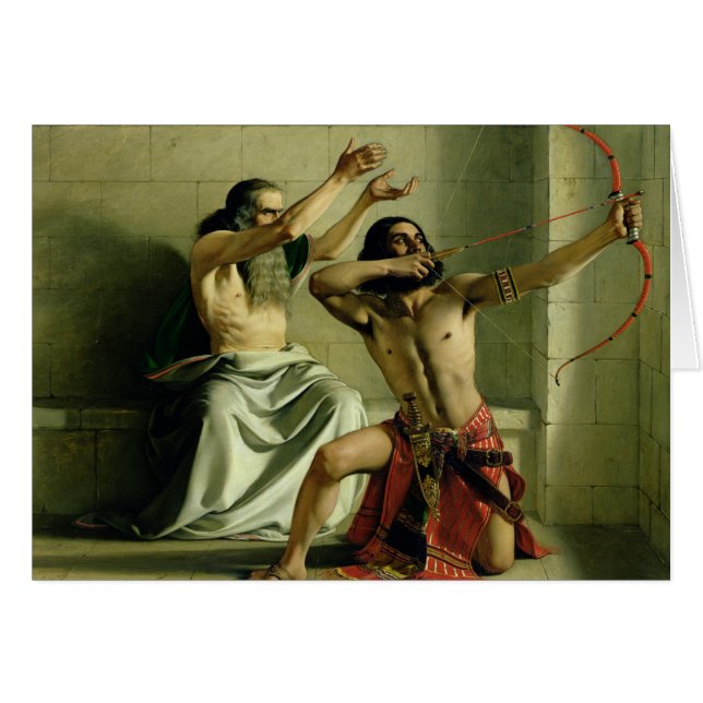 Joash Shooting the Arrow of Deliverance, 1844 (Voorkant Horizontaal)