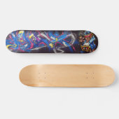 Joax & Eis graffiti-muur Persoonlijk Skateboard (Horizontaal)