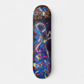 Joax & Eis graffiti-muur Persoonlijk Skateboard (Voorkant)