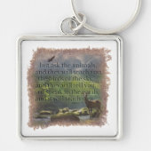 JOB 12:7 - Keychain (Voorkant)