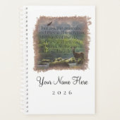 Job 12:7 - Personalized Day Planner (Voorkant)
