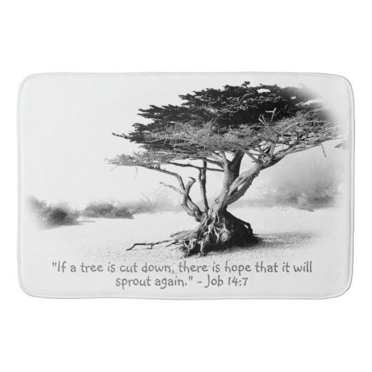 JOB 14:7 Bath Mat (Voorkant)