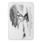 JOB 14:7 Bath Mat (Voorkant Verticaal)