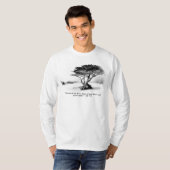 JOB 14:7-Mannen Lange T-shirt (Voorkant volledig)