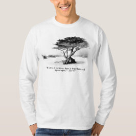 JOB 14:7-Mannen Lange T-shirt