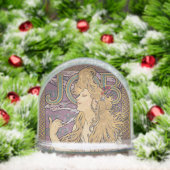 Job (1896) by Alphonse Mucha  Sneeuwbol (Kerstmis)