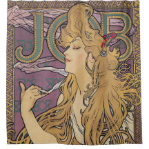 Job (1896) door Alphonse Mucha
