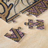 Job (1896) door Alphonse Mucha Legpuzzel (Zijkant)