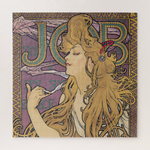Job (1896) door Alphonse Mucha Legpuzzel