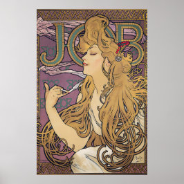 Job (1896) door Alphonse Mucha Poster