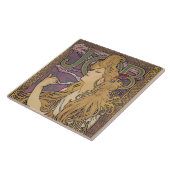 Job (1896) door Alphonse Mucha Tegeltje (Zijkant)