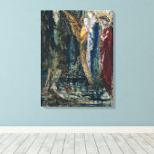 Job and the Angels, ca. 1890 Canvas Afdruk (Insitu (Houten vloer))