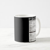 Job Application Funny Y Halloween Costume Trick Or Koffiemok (Voorkant rechts)