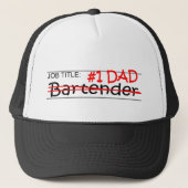 Job Dad Bartender Trucker Pet (Voorkant)