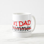 Job Dad Programmer Koffiemok (Voorkant rechts)