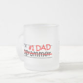 Job Dad Programmer Matglas Koffiemok (Voorkant links)