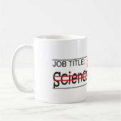 Job Dad Science Teacher Koffiemok (Links)