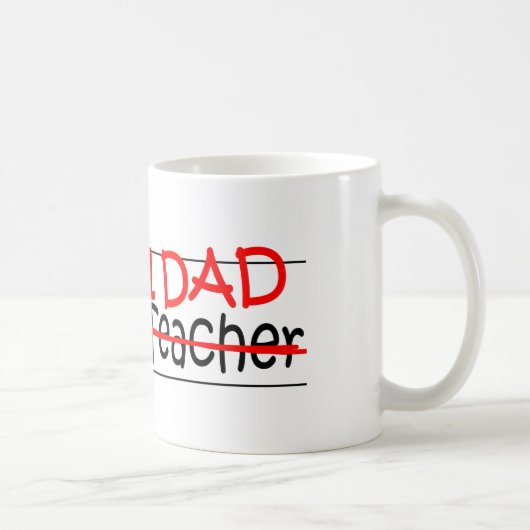 Job Dad Science Teacher Koffiemok (Rechts)