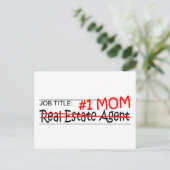 Job Mom Vastgoed Briefkaart (Staand voorkant)