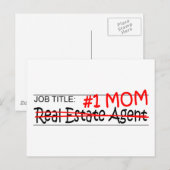 Job Mom Vastgoed Briefkaart (Voorkant / Achterkant)