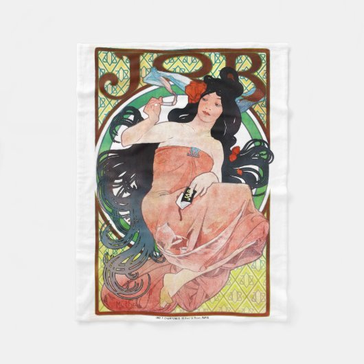 JOB, Mucha Fleece Deken (Voorkant)