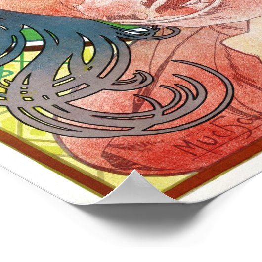 JOB, Mucha Poster (Hoek)