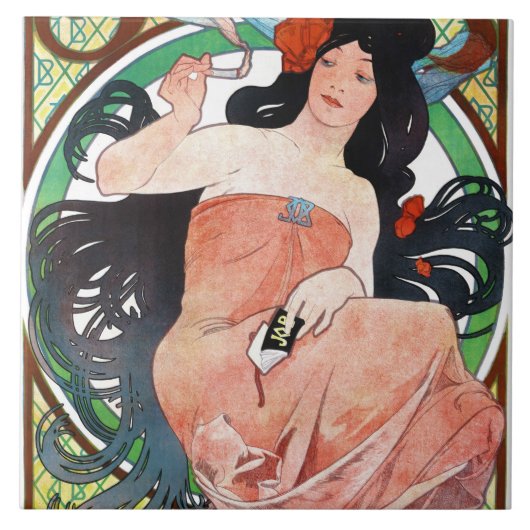 JOB, Mucha Tegeltje (Voorkant)