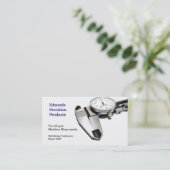 Job Shop en Machine Shop Visitekaartje (Staand voorkant)