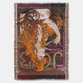 JOB van Alphonse Mucha  Art Nouveau Artwork Deken (Voorkant Verticaal)