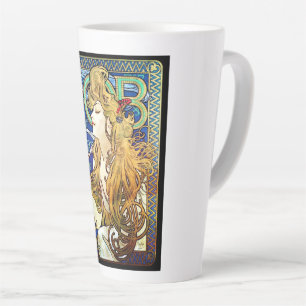 JOB van Alphonse Mucha Latte Mok