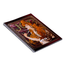 JOB van Alphonse Mucha Notitieboek